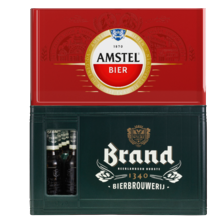 Amstel of Brand bier
